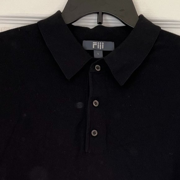 New Men's Fiji Sweater Black Size L - Picture 3 of 4